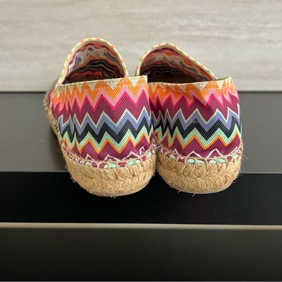 Authentic MISSONI Logo Embroidered Espadrilles Size 39 - Picture 5 of 9